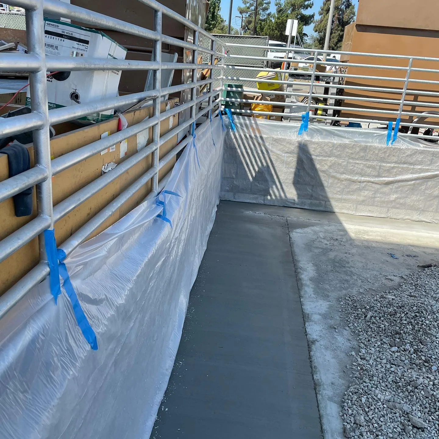 Audi Calabasas Retaining Walls project view 2