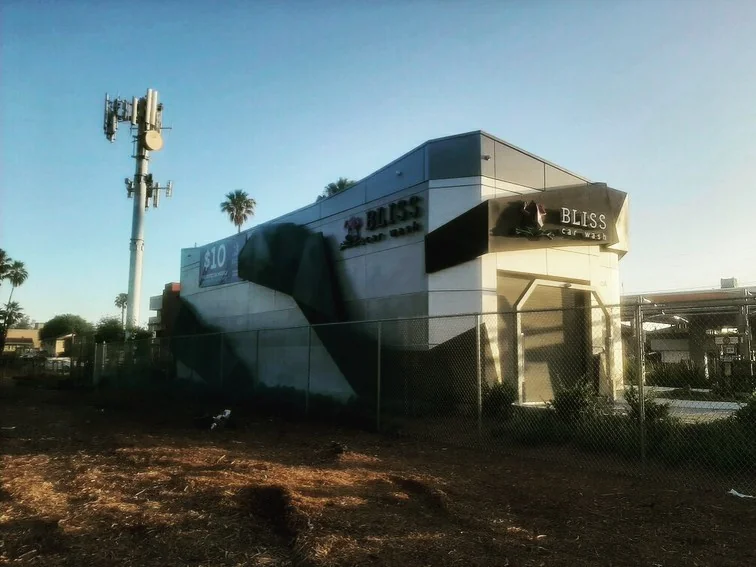 Bliss Car Wash Van Nuys project view 2