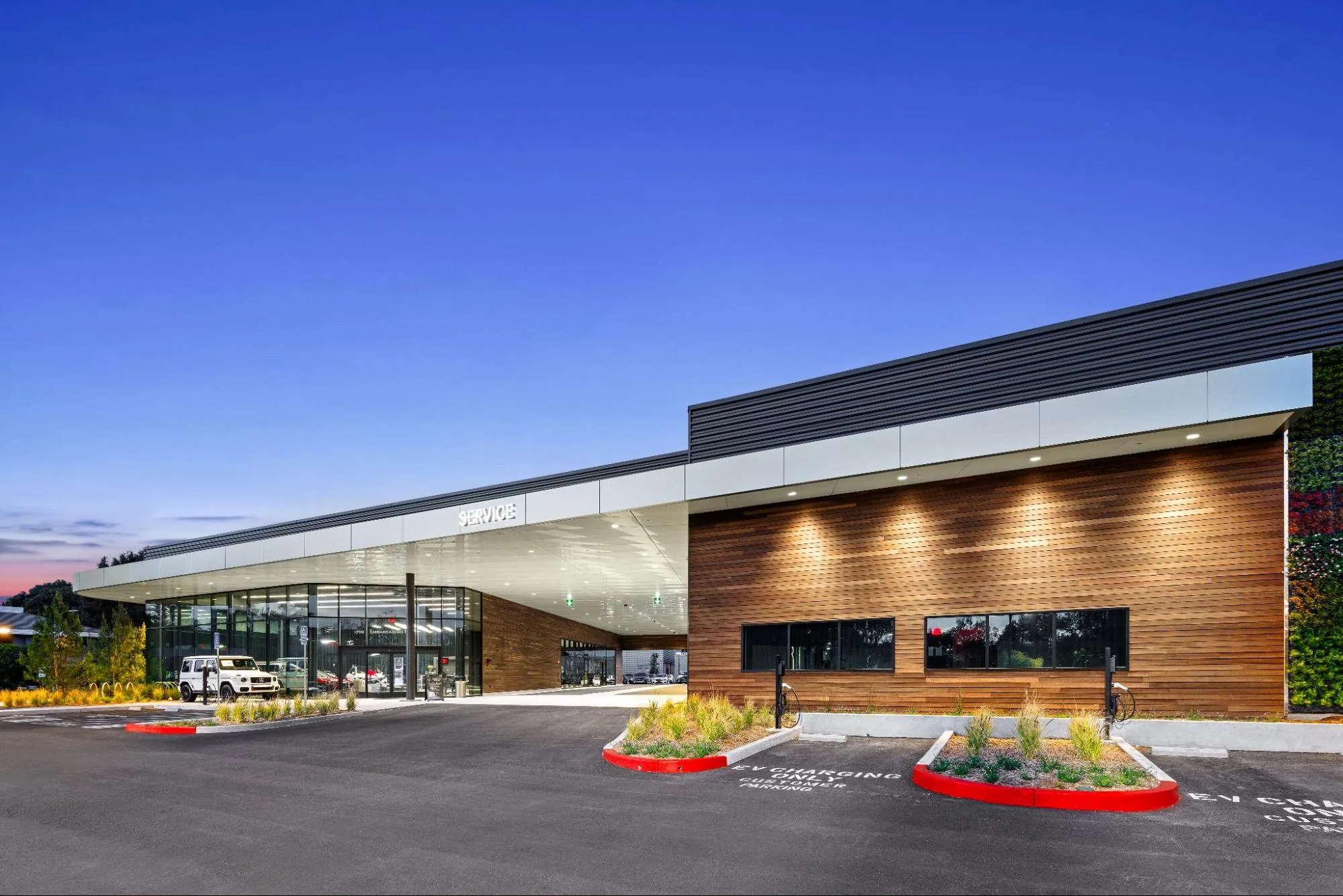 Mercedes-Benz Dealership Palo Alto project view 2